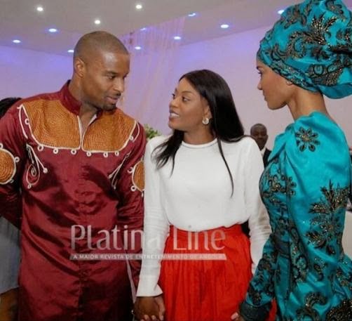 Osi Umenyiora Leila Lopes Traditional Wedding in Angola