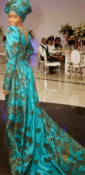 Osi Umenyiora Leila Lopes Traditional Wedding in Angola