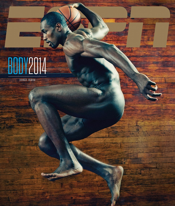 Serge Ibaka Covers ESPN Magazine Body Issue